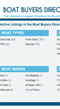 Mobile Screenshot of boatbuyersdirectory.com